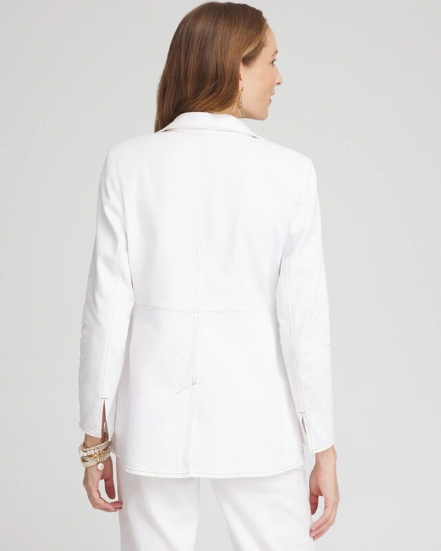 Denim Blazer - image 3